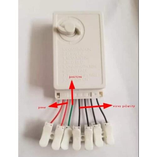 Solder-free 8 Functional LED Light Strip Control Box With Connector 2/4 Channel