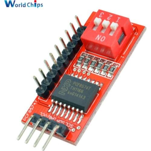 PCF8574 PCF8574T I/O For I2C IIC Port Interface Support Cascading Extended Module For Arduino Expansion Board High Low Level