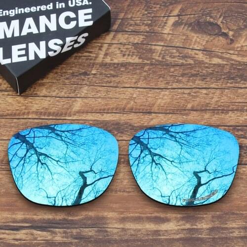 ToughAsNails Resist Seawater Corrosion Polarized Replacement Lenses for Oakley Trillbe X Sunglasses Blue Mirrored