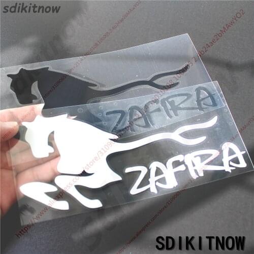 Horse Running Sports Sticker Racing Windows Door Body Decal Car Styling Fit For Opel Zafira a b tourer accessories custom text