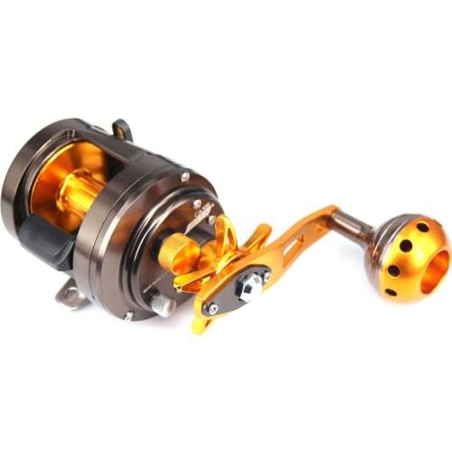 CNC Finishing All Metal Reel 11+1 Stainless Steel Bearing Seawater Drums Leiqiang Round Gear