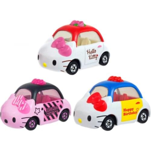 Tomica Cars Diecast Hello Little Cat Toys Metal Model Car Birthday Gift For Kids Girl