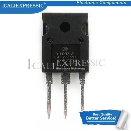 10PCS TIP142T P142 TO-247 100V 15A new original quality assurance In Stock