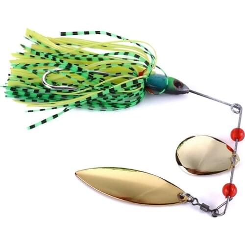 16g 17g 20g BUZZBAIT fishing lures Wobblers Spinnerbait Metal Bass Spoon Pike spinner Swimbait Artificial sea fishing hard bait
