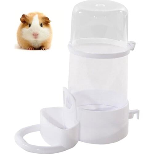 1Pc Hamster Automatic Feeder Automatic Clear Bird Feeder Pet Food Dispenser For Squirrel Hamster Pet Feeding Supplies