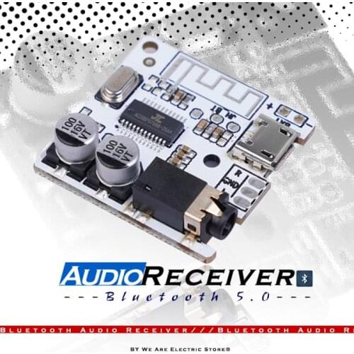 Bluetooth 5.0 Car Speaker Module Audio Receiver Board 3.5mm Stereo DIY Lossless Decoder Board Wireless Stereo Music Module