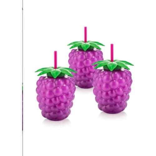 3 Units Blackberry Shaped Water Bottle