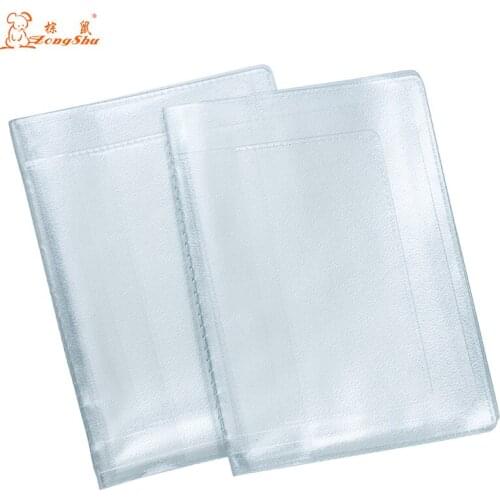 New Inside Pages For Russian Driver License Holder Semi Transparent Folded Film Transparent material Business ID Card Case