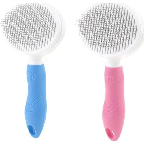 Pet Hair Remover Dog Cat Hair Fur Brush Comb Beauty Styling Combs Pets Grooming Brush Pet Supplies C42