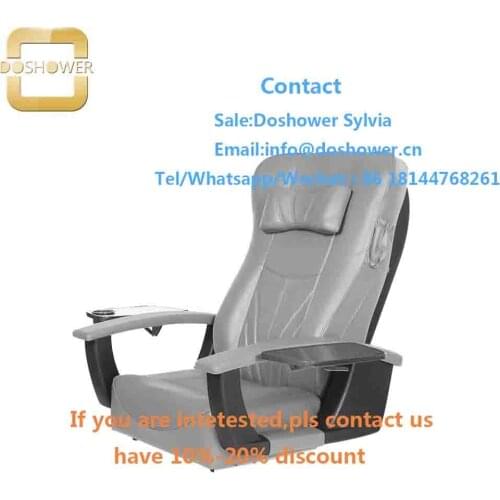 Cover leather spa chair with massage chair seat for pedicure chair new design
