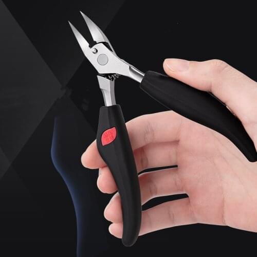 Nail Clipper Cuticle Pedicure Tool Nail Art Nipper Scissor Stainless Steel Toenail Ingrown Paronychia Dead Skin Remover Trimming