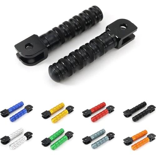 Motorcycle Rear Footpegs Passenger Foot Rests Fit For Honda CB600F Hornet CBR600F CB1000R CBR600RR CBR900RR FIRE BLADE CBR1000RR