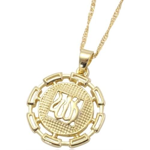 Muslim allah pendant & necklace for women & men, luxury charm Islam fashion Jewelry & gift