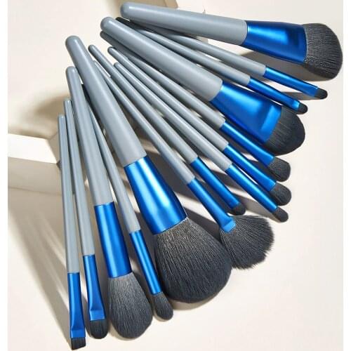 14pcs Professional Makeup Brushes Set Soft Cosmetic Powder Eyeshadow Foundation Eyebrow Blush Blending Brush Beauty Make Up Kit