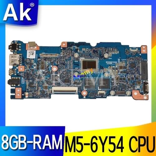 New Akemy UX305CA mainboard REV 2.0 For Asus UX305C UX305CA U305C Zenbook motherboard 100% Tested OK M5-6Y54 CPU 8GB-RAM