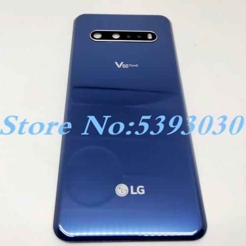 Original Battery Back Cover For LG V60 Thinq Back Battery Cover Rear Door Housing Case With Logo