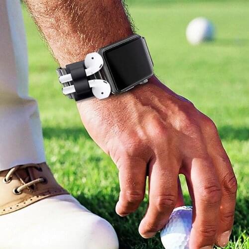 Portable Silicone Earphones Bracket High-quality Anti Lost Fixed Watch Band Holder Earphone Accessories for Apple AirPods