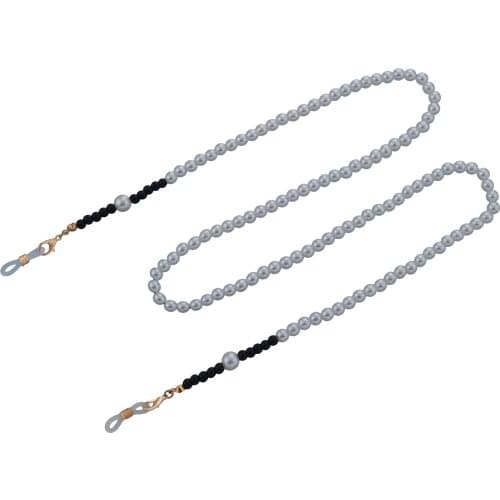 Fashion Sweet Women Glasses Chain Colored Beaded Eyeglass Lanyard Anti Slip Sunglasses Strap Spectacles Cord Accessories