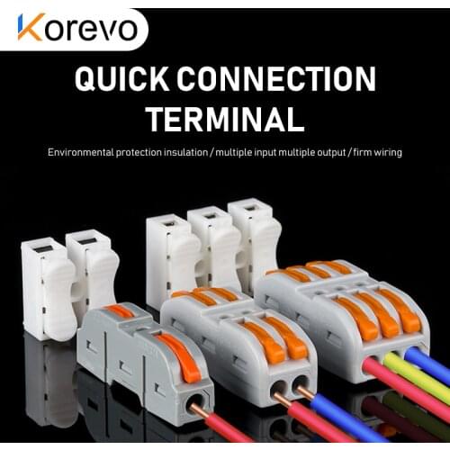 Wire connector Conector PCT series quick connection terminal 212 213 214 215 SPL-2 SPL-3 conductor electrical parallel wire