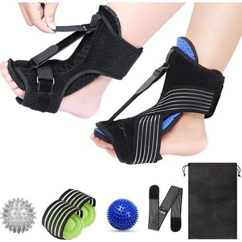 Adjustable Plantar Fasciitis Night Splint Support Pain Relief Feet Care Tools Foot Drop Orthosis Stabilizer Brace Splint