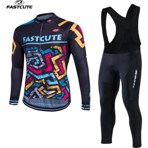 Ropa Ciclismo Long Sleeve Bike Clothing Spring and Autumn Cycling Jerseys Set Bicycle Cycle Clothing Sports Wear For MTB