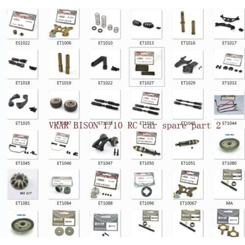 VKAR BISON 1/10 RC car spare parts ET1004 ----ES1003