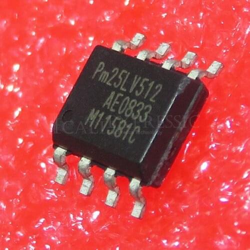 10PCS PM25LV512A-100SCE PM25LV512 SOP-8 In Stock