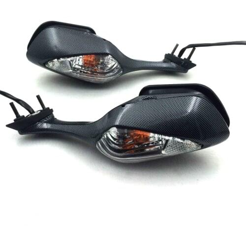 Aftermarket Free Shipping Motorcycle Accessorie Retroviseur Moto Turn Signal Mirror For Honda CBR1000RR 2008-2012 VFR1200 Carbon