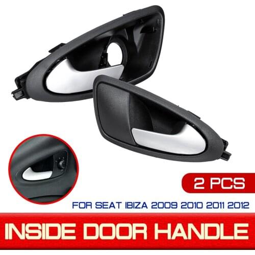 Car Interior Door Handle Auto Inner Door Handles Inside Inner knob For SEAT Ibiza 2009 2010 2011 2012 6J0837113A GW
