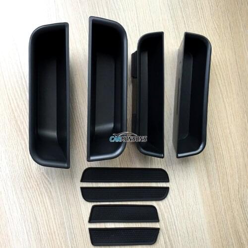 Car Organizer for Mercedes Benz ML GL GLE Class X166 W166 Door Handle Storage Box Container Holder Tray Accessories Car Styling