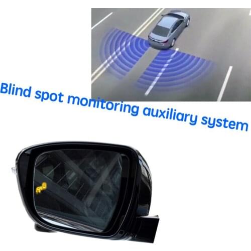 Car BSD BSM BSA Blind Area Spot Warning Drive Mirror Rear Radar Detection System For Nissan Murano Z52 P42M 2015~2020