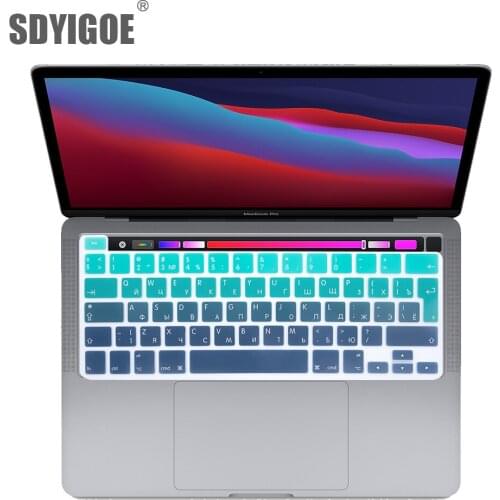 Keyboard cover For macbook pro13 2020 Laptop protective film 13" A2338 A228 9A2251A2141 For MacBook pro16 silicone keyboard case