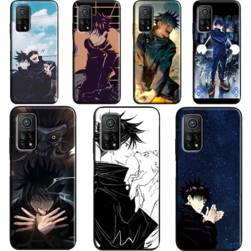 Megumi Fushiguro Jujutsu Kaisen For Xiaomi Mi 11 Lite Ultra 9 10 A3 Mi 10T 9T Pro Case For POCO M3 F3 F1 F2 X3 Pro Coque