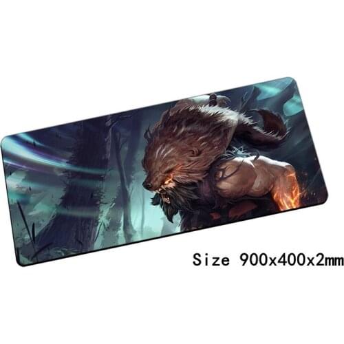 Cool Udyr mouse pad 90x40cm pad mouse lol notbook computer mousepad Spirit Walker gaming padmouse gamer laptop mouse mats