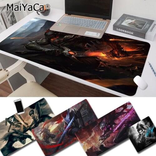 MaiYaCa New Printed Yasuo The Unforgiven League of Legends gamer play mats Mousepad Rubber PC Computer Gaming mousepad