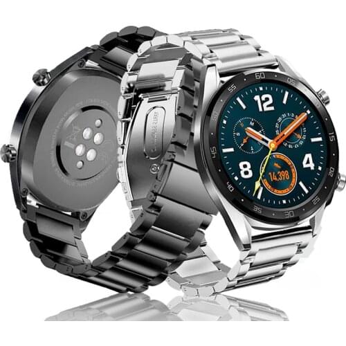 Metal Strap For Huawei Watch GT Accessories stainless steel watchband correa for Huawei Watch GT 2 46mm GT2 Honor Watch Magic