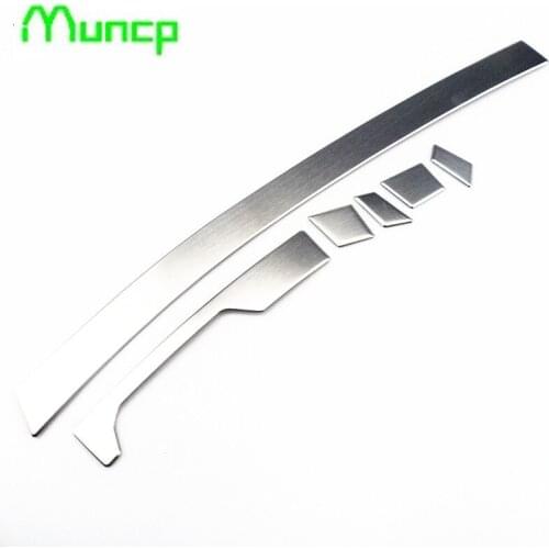 Car bar stainless steel paillette panel trim decoration For chevrolet Cruze seden hatchback 2009-2014