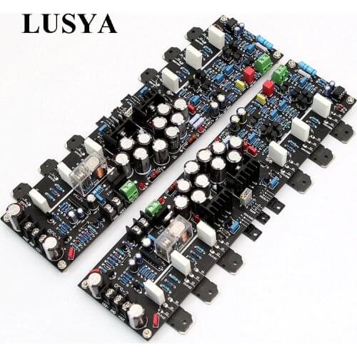 LUSYA E508 HIFI Class A Power Amplifier Board 80W with UPC1237 speaker protection circuit