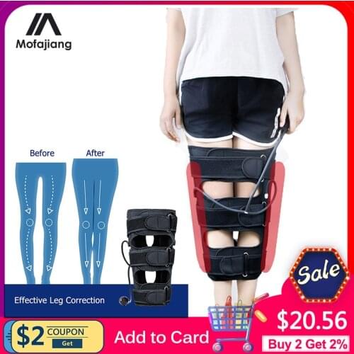 Adjustable O/X Type Legs Correction Band Bowed Legs Knee Valgum Straightening Posture Corrector Beauty Leg Band For Adults Kids