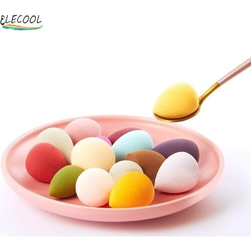 ELECOOL 1Pc Cosmetic Puff Powder Puff Smooth Makeup Foundation Sponge Beauty Egg To Make Up Tools & Accessories Water-drop Shape