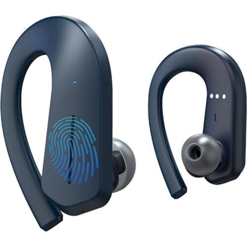 T1 Bluetooth Earphone Full Panel Touch Control TWS 36H Play Wireless Headphones Support AAC IPX7 Waterproof 9D Sports TWS