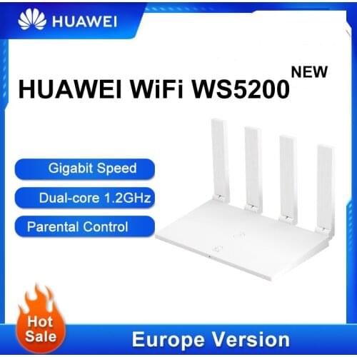 HUAWEI WS5200 V3 Wireless Wifi Router 1200Mbps Dual Core Dual Band 2.4GHz 5GHz Wireless Router Wifi Repeater with 4 High Gain