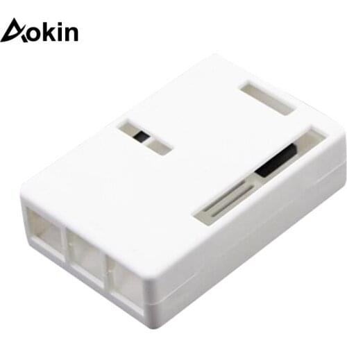 Aokin Protective Case For Raspberry Pi 3, 2 And B+ Mini Abs Shell Cover Case For Raspberry Pi 3 B With Screws