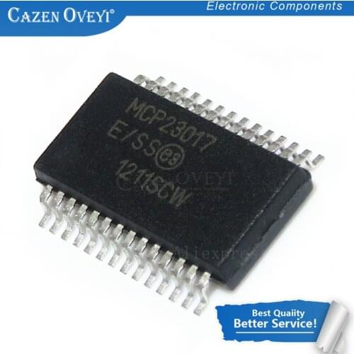 2pcs/lot MCP23017-E/SS MCP23017 SSOP-28 In Stock