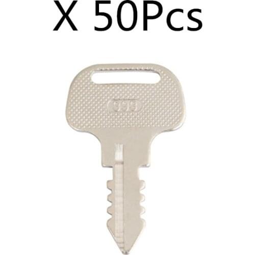 50 Pcs 393 Ignition Key 18510-63720 18510-63620 for Kubota Tractor M Series Free Shipping
