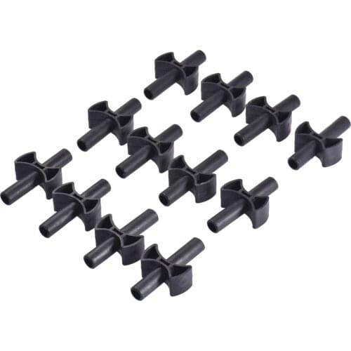12PCS Trampoline Enclosure Pole Gap Spacers Trampoline high quality plastic fitness Accessory for gym home playground