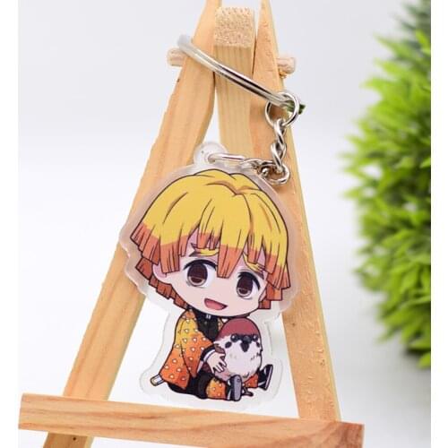 Demon Slayer Keychain Anime Kimetsu no Yaiba Keyring WL0420