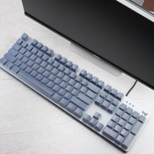 Desktop Keyboard Cover Skin Ultra Thin Silicone Laptop PC keyboard skin K 835 K 845 For Logitech K845 / Logitech K835 TKL