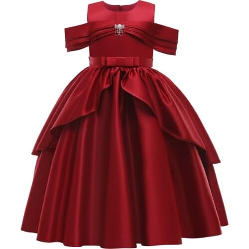 Flower Girl Wedding Dress Bridesmaid Dresses Teens Evening Dresses High-End Princess Dress Baby Girl Prom Dresses Kids Clothes