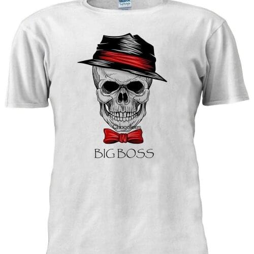 Skull Big Boss T Shirt Men Women Trendy T Shirt M933 London Trendy Tee (2)